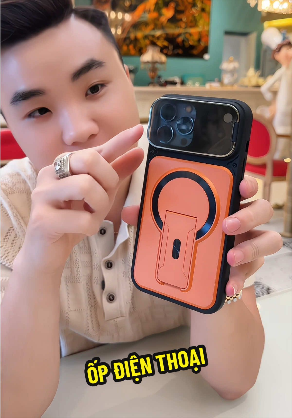 Ốp điện thoại đa chức năng kiể#opdienthoai #oplungdienthoai #oplungiphone  