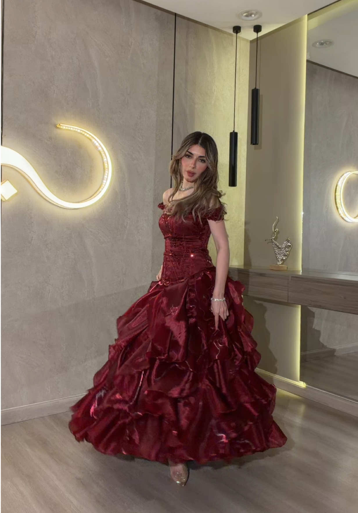 فستان رغد ✨❤️‍🔥 #ahteer_dresses #فساتين_اثير #فساتين_سهره #اكسبلورexplor #فساتين 