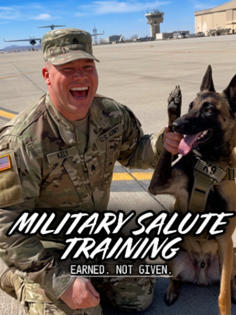Elite handlers training the perfect military salute. 💀 Rate their progress 1-10 👇 Follow Alpha K9 Division for more #k9 #belgianmalinois #workingdog #fyp #foryou #k9training #alphak9division #usa #doglover #malinois #army #military #uk #DogTraining #hero #hardwork #strong #bestfriend #k9dog #police