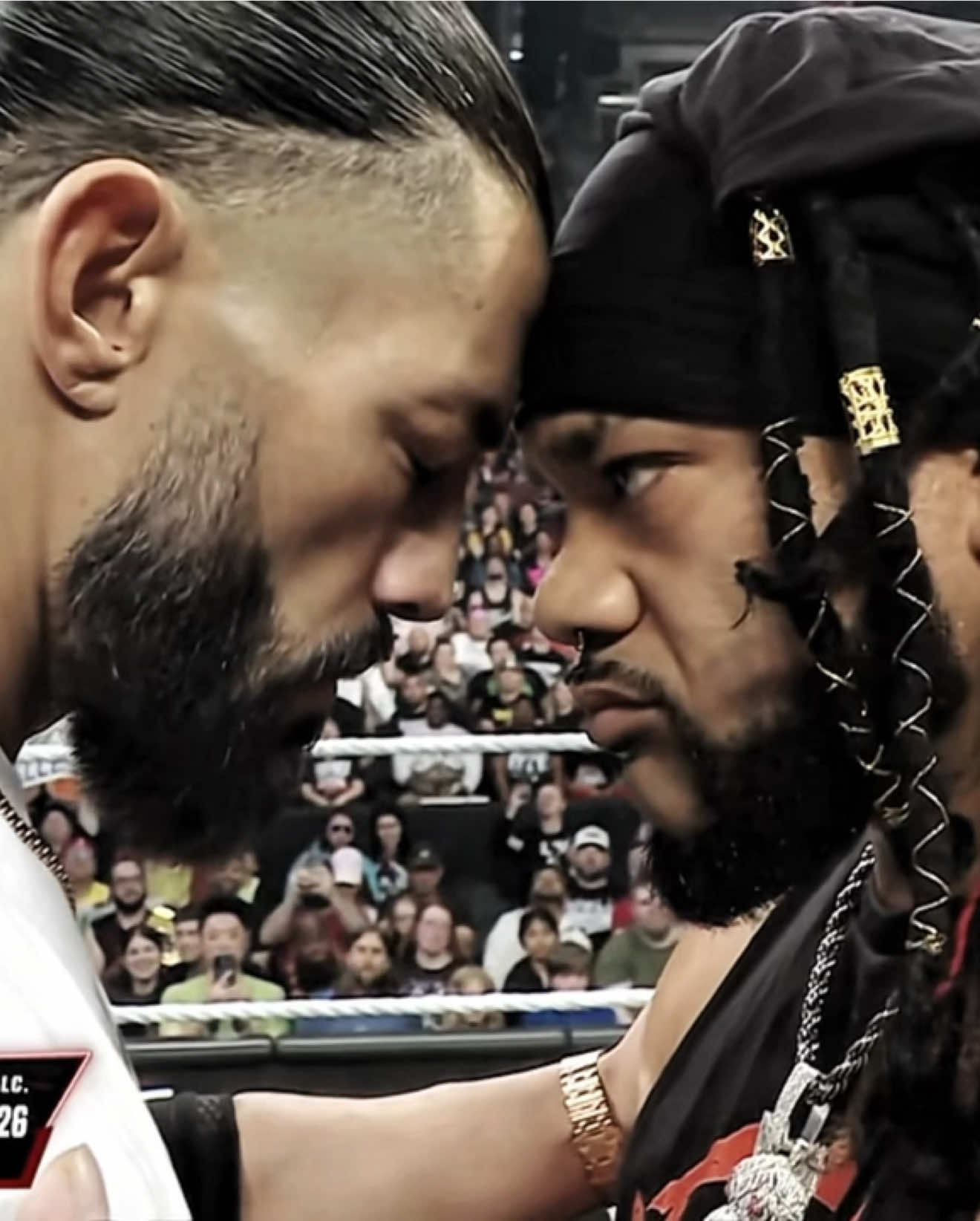Tribal combat 🔥 #WWE #romanreigns #jacobfatu #اكسبلورexplore #clashinitaly 