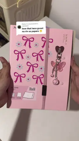 Replying to @unomoto101 back to school essentials perf for shs and college students! Iwas gusot at mas organize na papers 📚 #fileorganizer #pink #coquette #girlythings #girlyaesthetic 