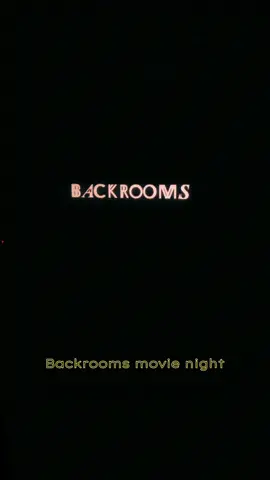 Backrooms movie night! Went to the movies yesterday & I thought it was a good movie. Comment your thoughts below!! #backrooms #backroomsmovie #a24 #movie #horror 
