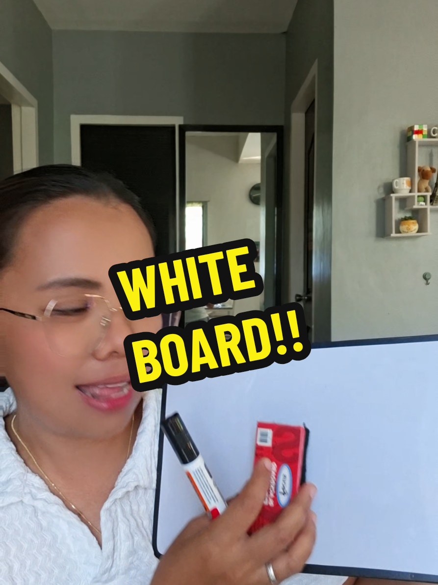 White board set!! 3in1 set!!  #FYP  #WHITEBOARD  #3IN1  #BACKTOSCHOOL  #SCHOOLSUPPLIES 