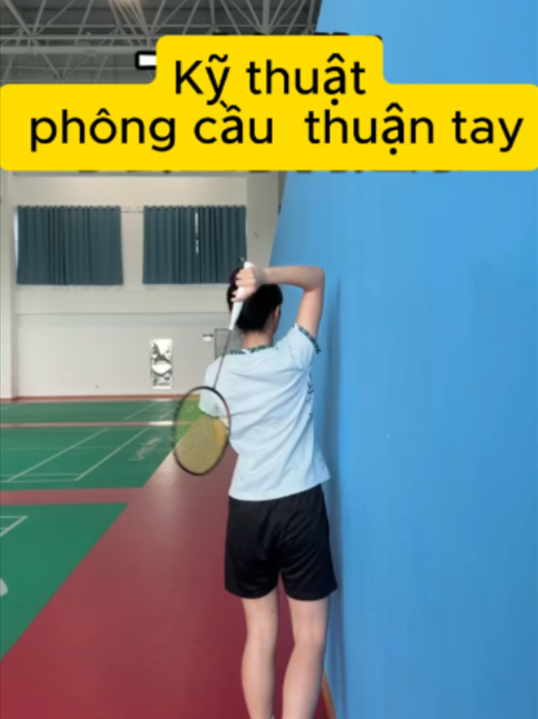 Đơn giản hóa kỹ thuật phông cầu thuận tay #caulong #kythuatcaulongcanban #caulongvietnam #badminton #badmintontechnique #phongcau