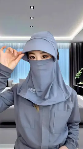 Mũ che nắng thoáng khí Kèm Khẩu trang#xuhuongtiktok #thoitrangnamnu #muchongnang#