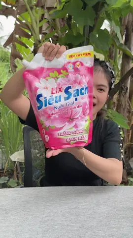 Nước giặt lix hương hoa anh đào#tiktokshop66 #salevuisinhnhat #lix 