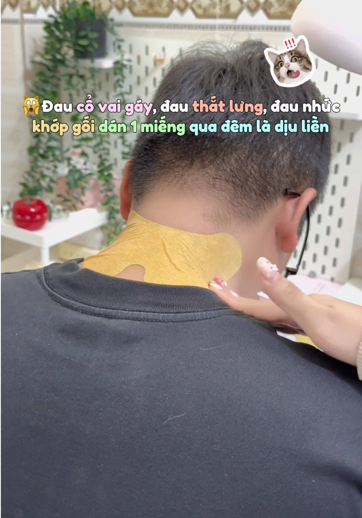 Miếng dán thảo mộc #moicovaigay #miengdanthaomoc #miengdanxuongkhop #review #xuhuong 