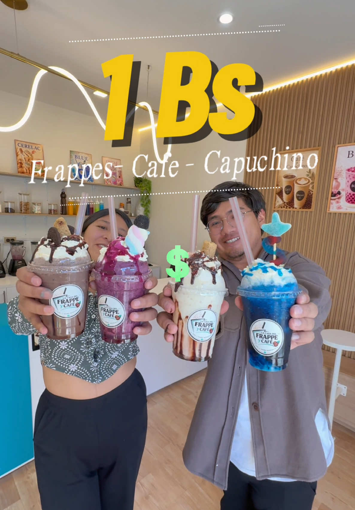 Frappes a 1 bs por inauguración de este nuevo lugar en Cochabamba @🧋LA CASA DEL FRAPPÉ 🧋 #frappe #gratis  #cochabamba #cocha #cochabamba_bolivia🇧🇴 