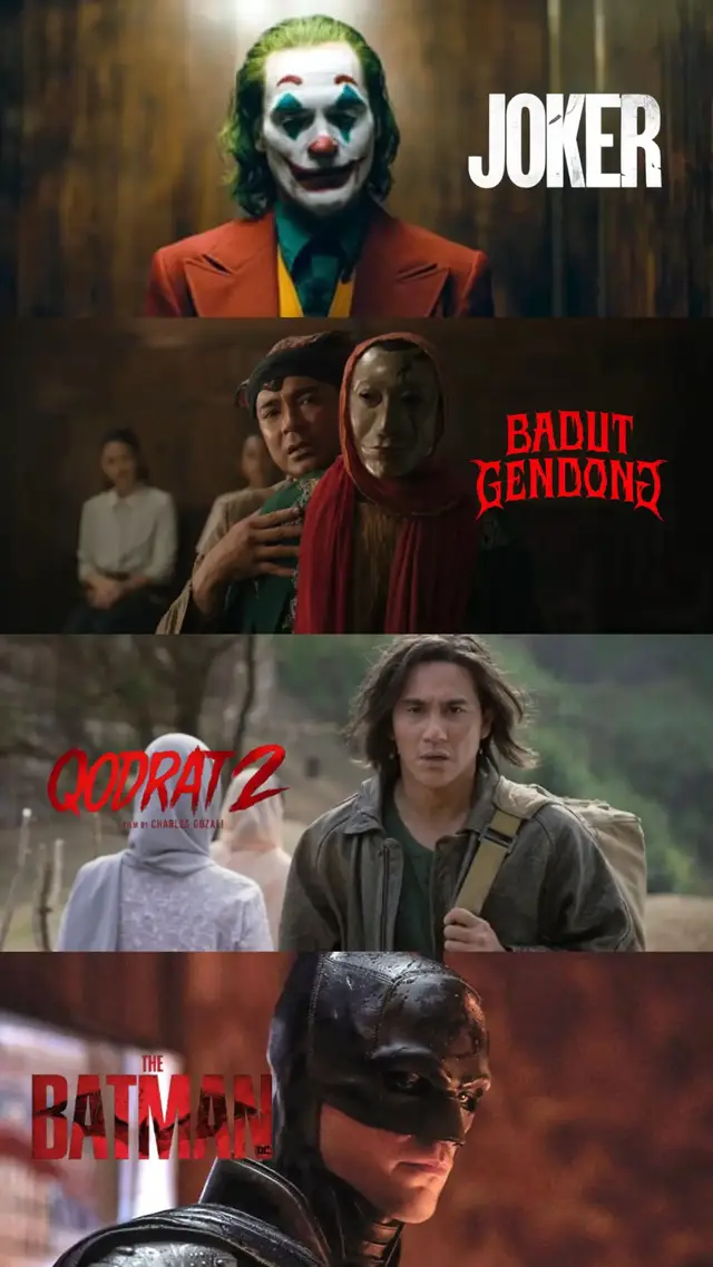 Ketika kegelapan dari dua dunia berbeda bertemu dalam satu semesta. Joker hadir dalam wujud Badut Gendong yang membawa teror dan kekacauan, sementara Ustadz Qodrat menjadi sosok Batman yang berdiri sebagai pelindung dan penyeimbang. Pertarungan bukan hanya antara manusia dan makhluk gaib, tetapi juga antara kegilaan melawan harapan, kekacauan melawan keadilan ##badutgendong #filmbadutgendong #qodratuniverse #joker #batman 