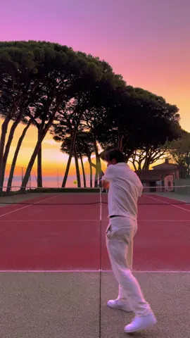 Guess where this court is 😍 #tennis 