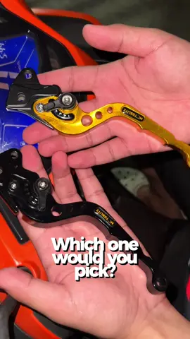 Ano mas bagay sa orange na Aerox? #motocoremasterph #motocoreph #motoraccessories #brakelever