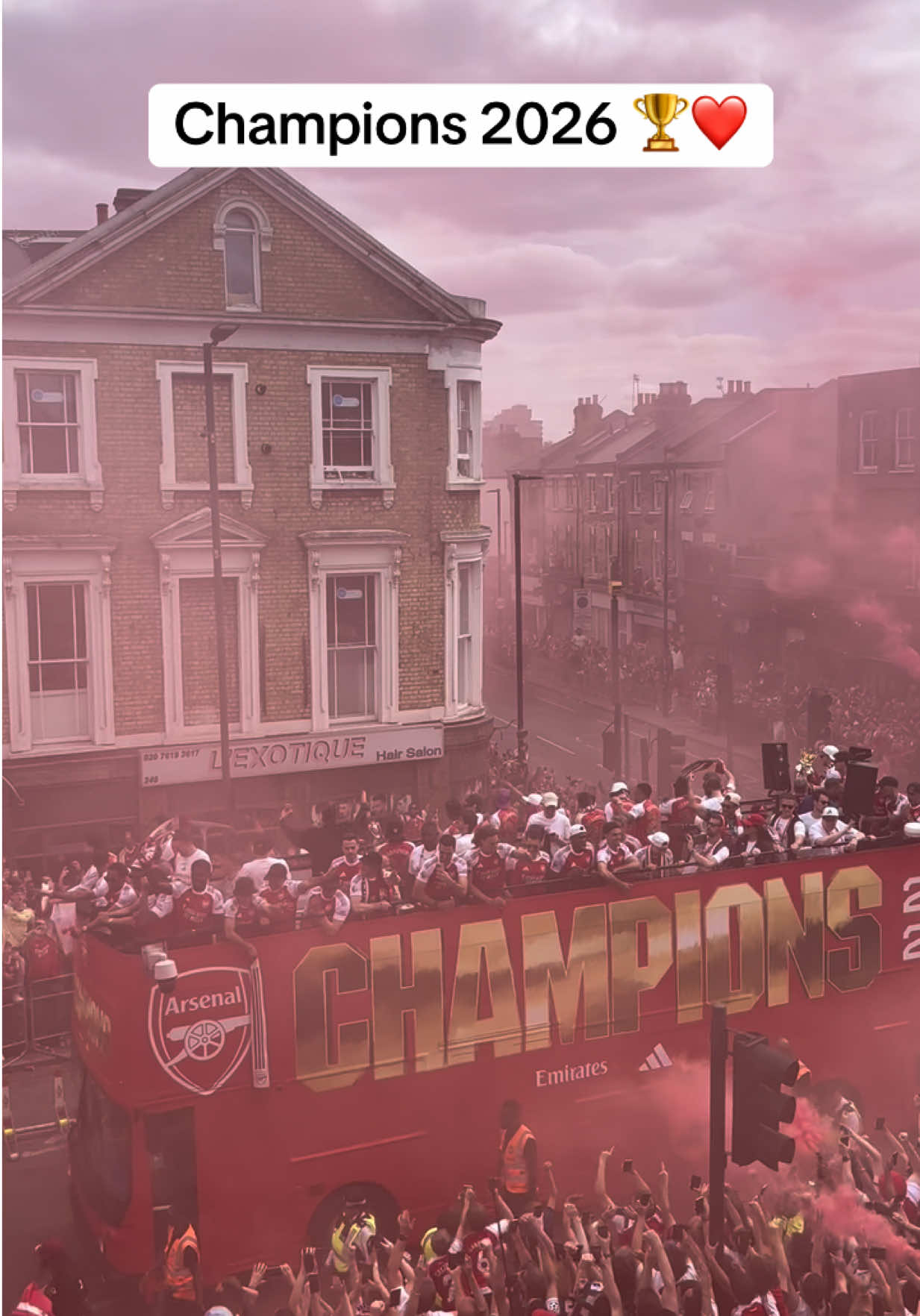 Champions 2026 🏆❤️ #arsenal #arsenalfc #afc 