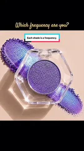 Every shade tells a different story. Introducing Shifted Frequencies,  a collection of duochrome and multichrome eyeshadows designed to transform with every movement of light. From ethereal lavender shifts to cosmic turquoise reflections, each shade reveals a new dimension as you move. No filters. No special effects. Just ultra-reflective pigments creating an ever-changing spectrum of color. Each shade is a frequency. Each shift is a reflection. Which frequency are you? Preorder NOW! Ships end of June. #duochrome #duochromeyeshadow #makeup #BeautyTok #eyeshadow