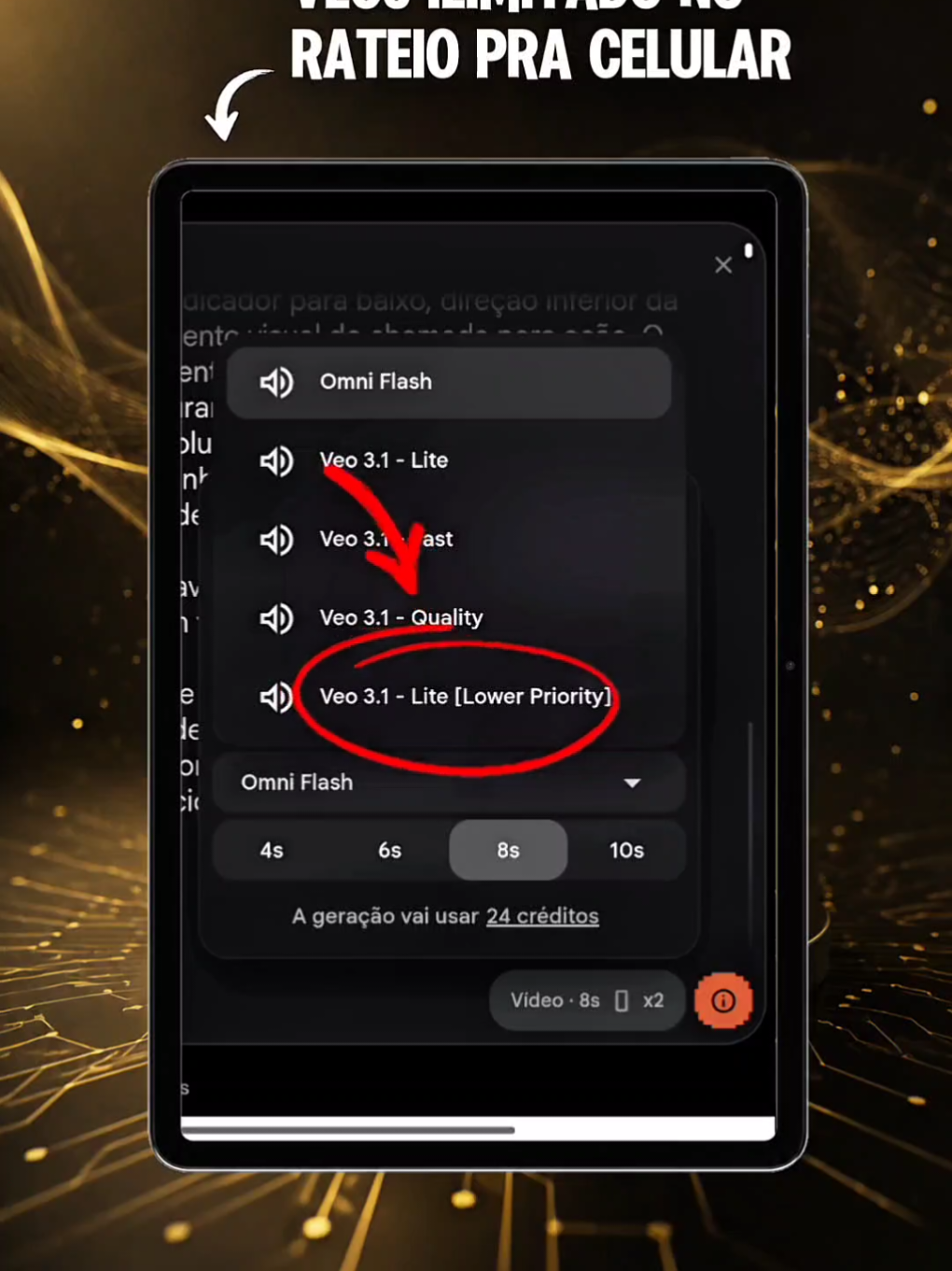 QUAL O PRÓXIMO VÍDEO? ❤️ #ia #shopee #veo #flow #ilimitado 