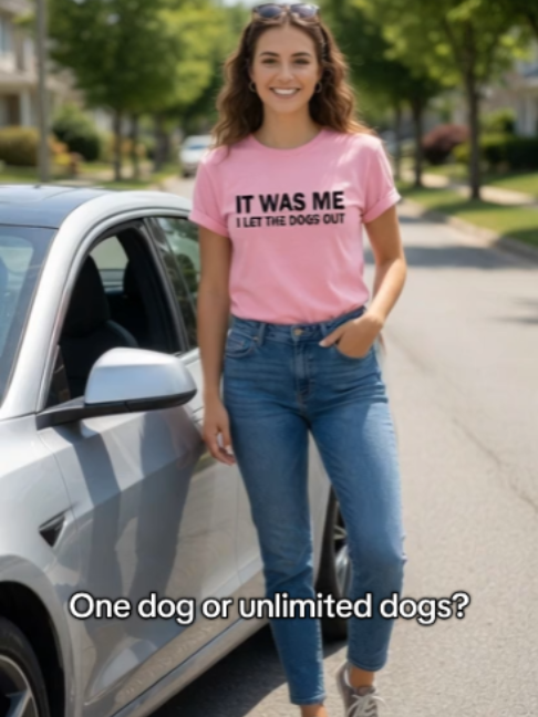 One dog or unlimited dogs? #buynow #fly #EverydayStyle #graphictees #doglover