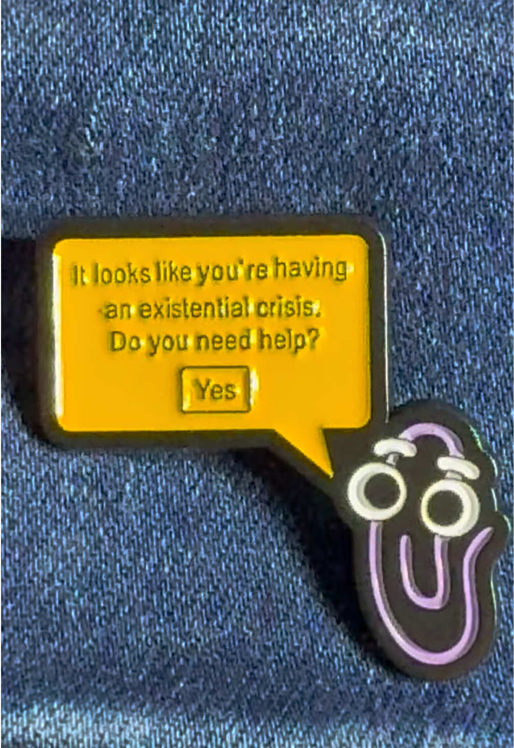 #90sthrowback #nostalgiacore #clippy #existentialcrisis #pins 