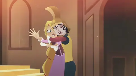 . ݁₊ Dedicate ⊹ . ݁˖ . #RAPUNZEL :: Amanhã é segunda 💔 | #tangledtheseries #rapunzel #cassandra #foryoupage 