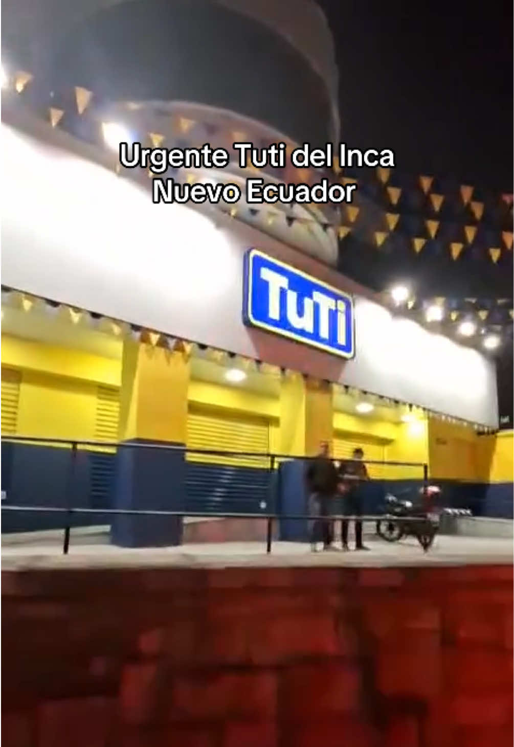 Urgente Tuti del inca 31 de mayo 2026 Los delincuentes están cada vez más agresivos, acaban de as3sin4r a un empleado del Tuti y herir a otra persona. Qué estamos esperando? Que haya más violencia? @DanielNoboaOK 