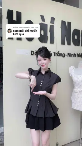Trả lời @Viet Đao xin mờiiii #hoainamninhiep #xuhuongtiktok #trangmauninhhiep #vaythietke #macgidexinh 