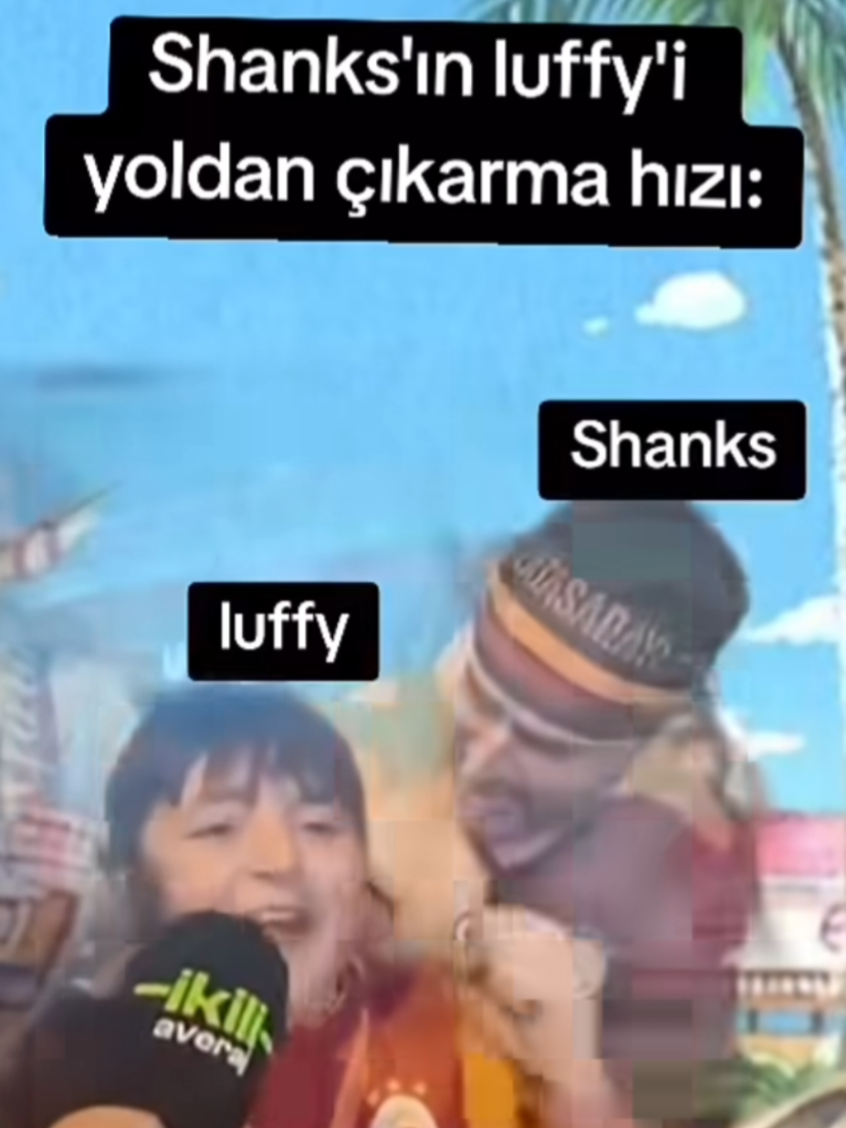 Shanks luffyi yoldan çıkarırken garp görüyor #onepiece #onepieceanime  #onepiecememe   #spor #futbol 