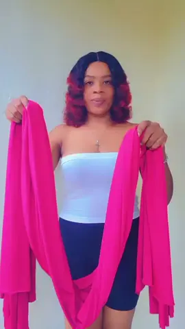 How to make a beautiful dress with plain fabric. #fashion #fyp #uniquechioma 