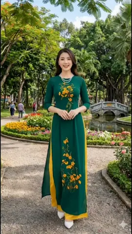 💚 H9 XANH RÊU – ÁO DÀI LỤA THÊU CAO CẤP 💚 Nét đẹp dịu dàng, sang trọng được tôn vinh trên nền lụa mềm mại cao cấp kết hợp cùng những đường thêu tinh xảo đầy nghệ thuật. H9 Xanh Rêu mang sắc màu thanh lịch, dễ mặc, tôn da và phù hợp cho nhiều dịp từ lễ hội, tiệc cưới, họp mặt đến chụp ảnh kỷ niệm. ✨ Chất liệu lụa mềm mịn, thoáng mát, tạo cảm giác nhẹ nhàng khi mặc. ✨ Họa tiết thêu nổi bật, sắc nét, sang trọng và đầy cuốn hút. ✨ Form áo dài chuẩn dáng, tôn đường nét thanh lịch của người phụ nữ Việt.