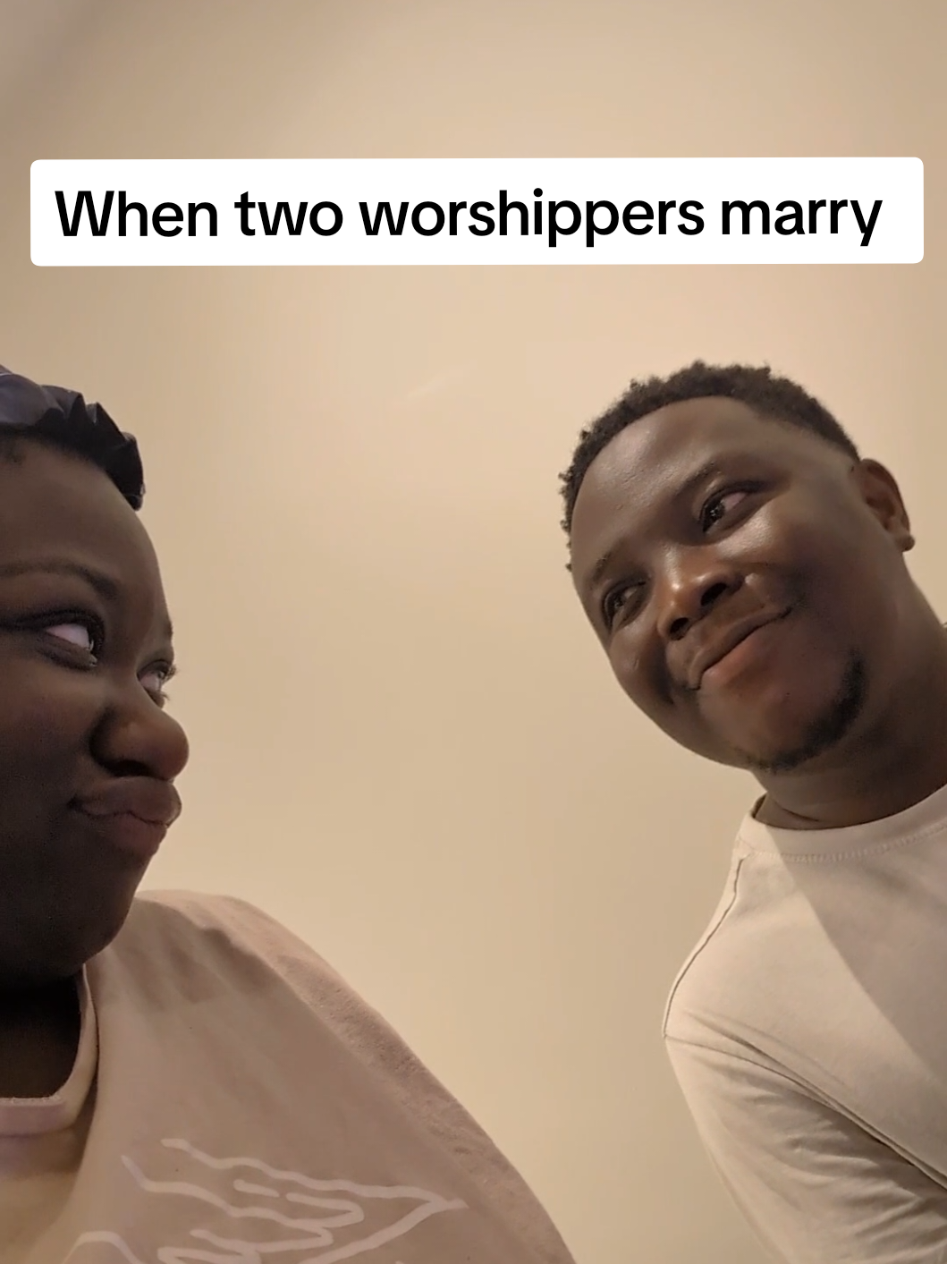 Marry your type! Our home never stops worship. God, make us a house of prayer! @Kojo @Mirabel🌸  #christianity #worship #fyp #relationshipgoals #funny