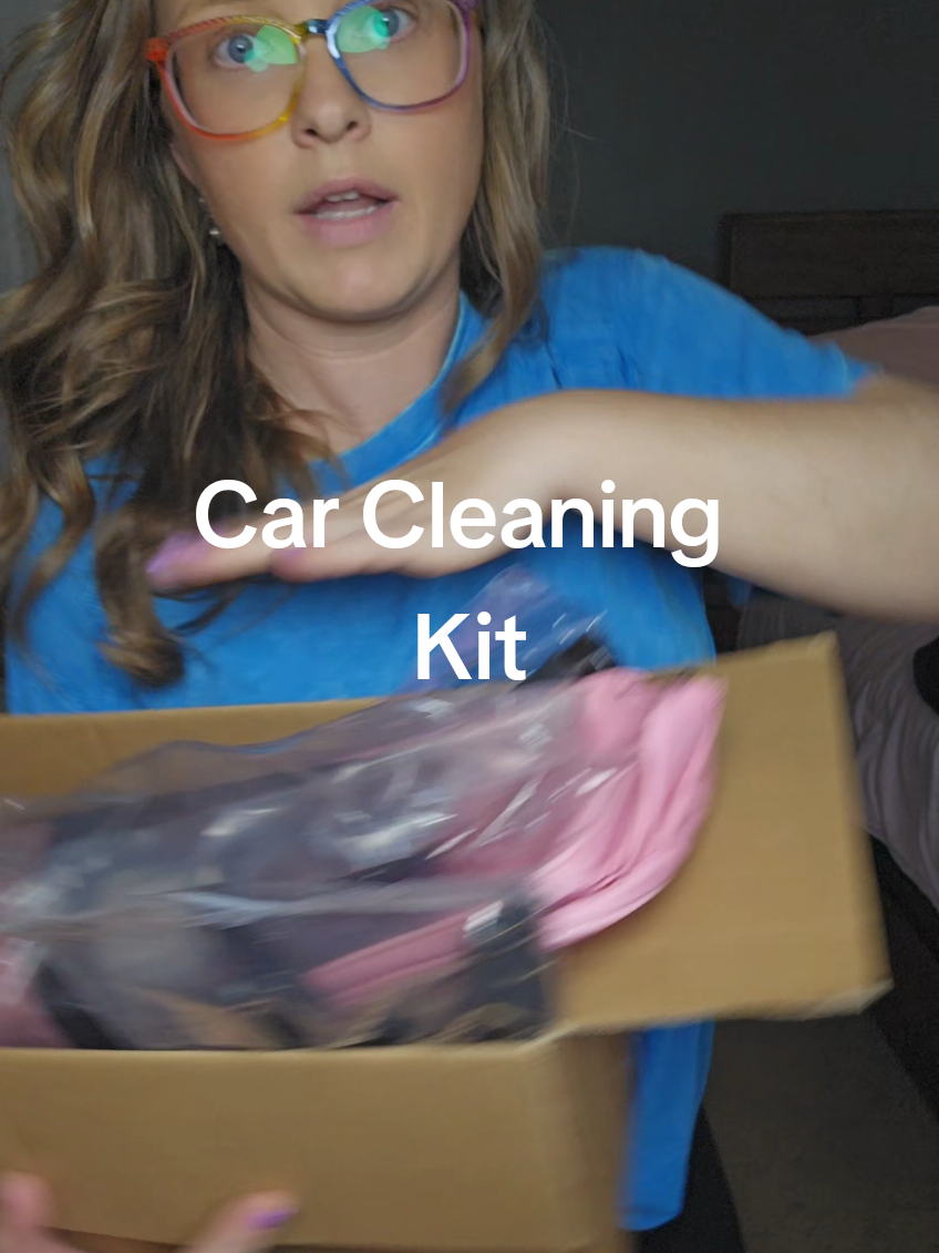 Every car owner needs this cleaning kit in their glove box. #carvacuum #cleancar #CarCleaning #cardetailing #summervibes 