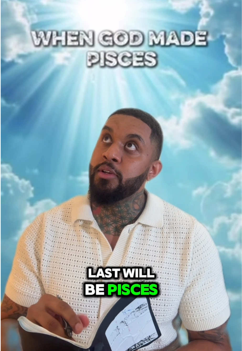 Pisces ♓️ Fun Fact: Most of them supposedly have nice feet and are considered the most creative of the zodiacs. Very intuitive people—if they get a hunch… believe what they’re saying. 😂 #zodiac #horoscope #pisces #trait