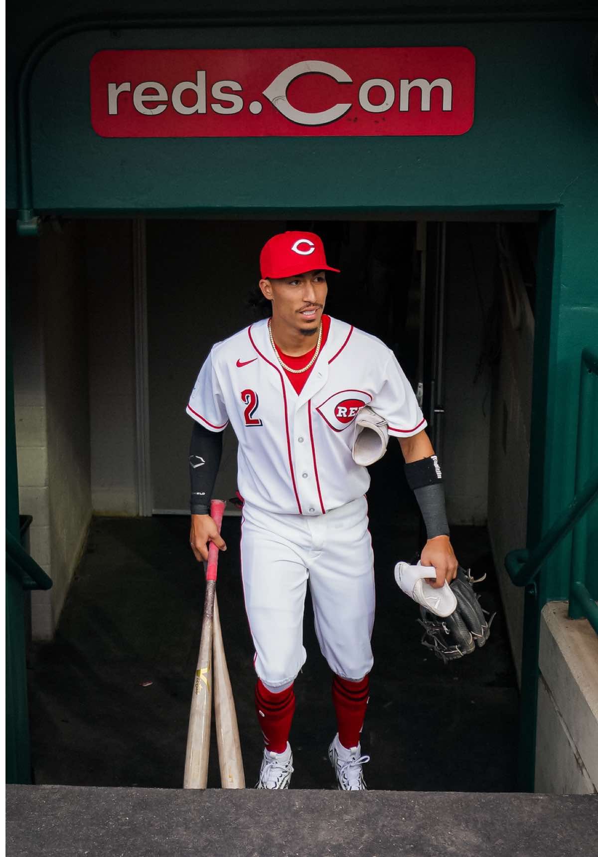 The arrival of Arroyo | #reds #baseball #MLBDebut #EdwinArroyo 