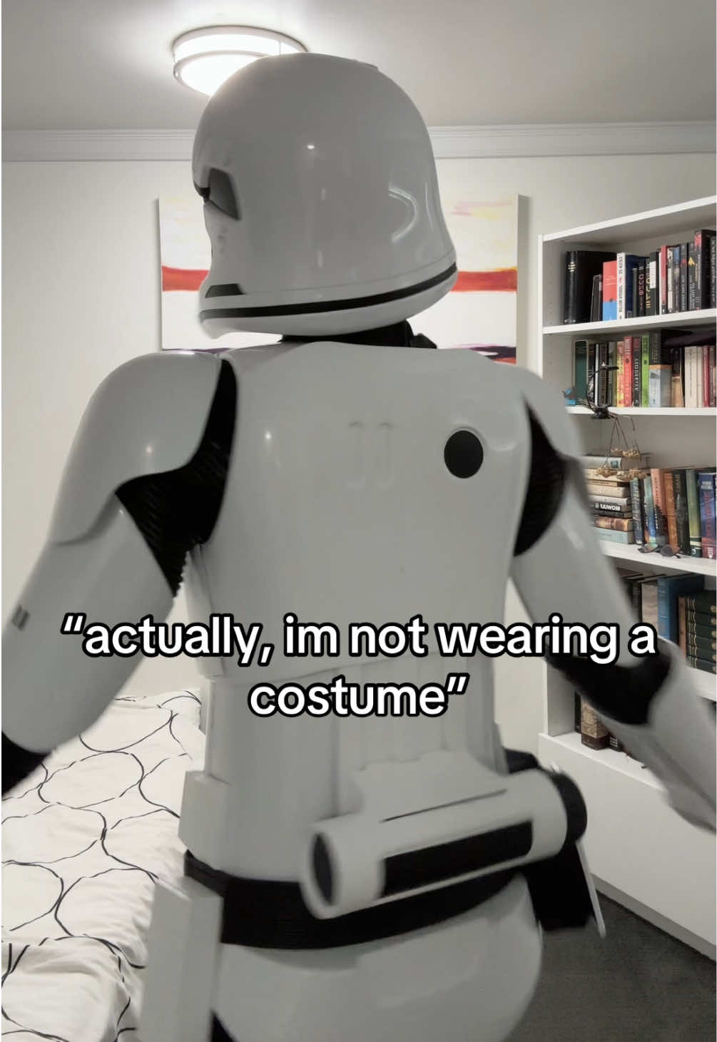 A First Order fairy princess #starwars #cosplay #stormtrooper #firstorder #stormtroopercosplay 