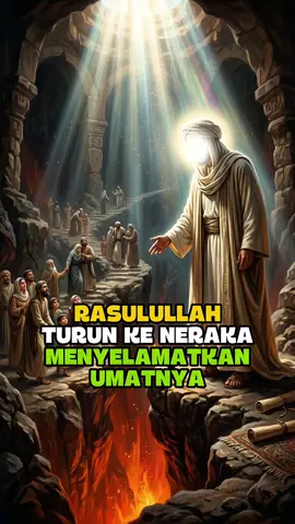 Rasulullah Turun Keneraka Menyelamatkan Umatnya #kisahislam #rasulullah 