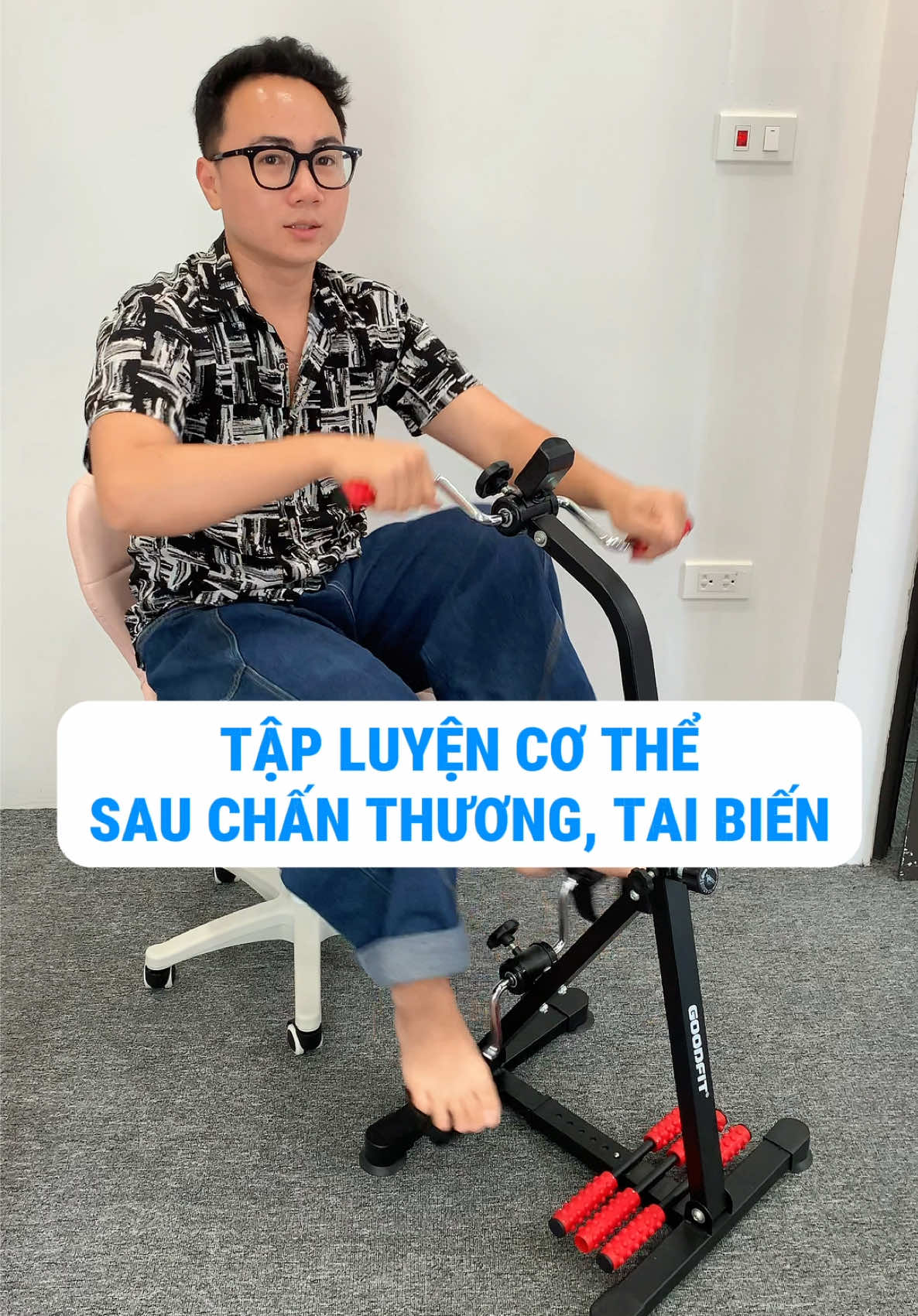 Xe đạp cần thiết khi mn đang trong quá trình phục hồi chấn thương #goodfit #theductainha #vulanbaohieu #tiktokshop66 #xedap 