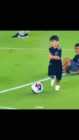 Lionel Messi's son, Thiago Messi, is a star player for Inter Miami. #fyp #skills #fyy #forupage #viralvideos 