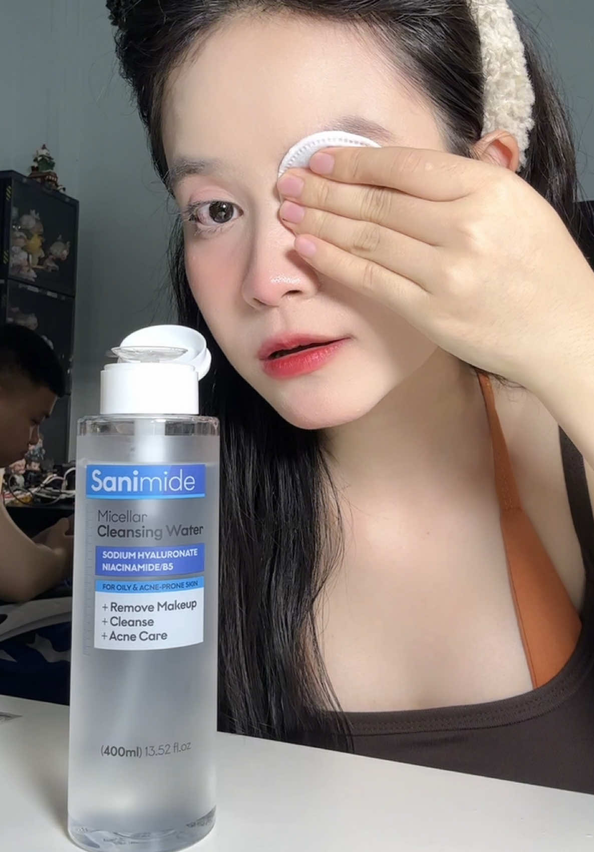 Hè này mà không làm sạch sâu từ bước tẩy trang thì da có mà khóc thét ạh #sanimide #nuoctaytrangsanimide #taytrang #sachsau #kiemdau 