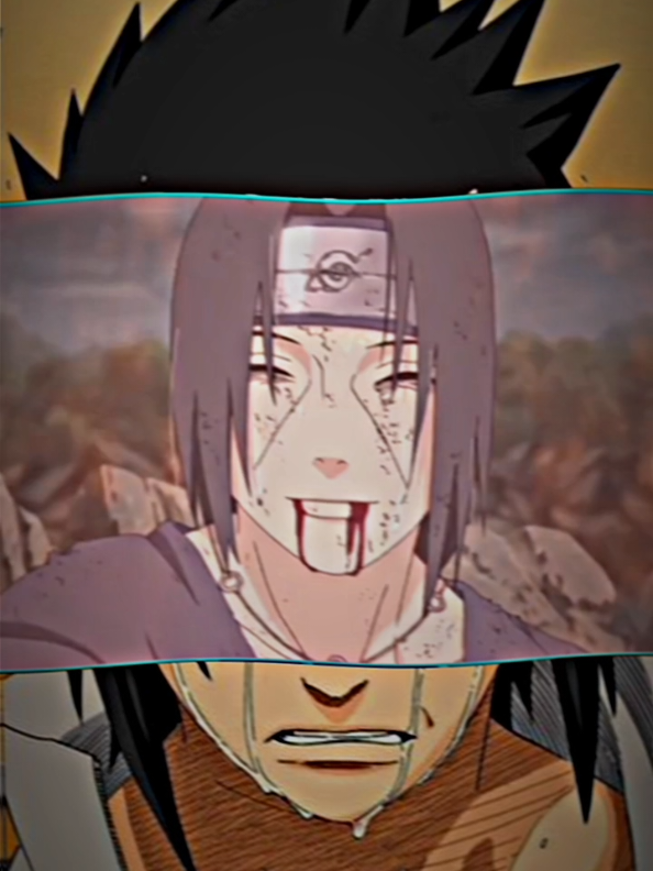 Sasuke became emotional when he found out the truth.😭🥀 #sasukeuchiha #itachiuchiha #sadmoment #narutoshippuden #sadedit 