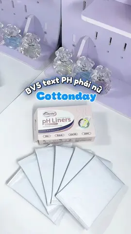 Miếng text ph cô bé #cottonday #xuhuong #viemnhiemphukhoa #miengtestph 