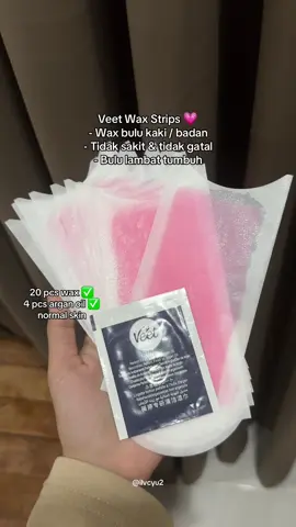 #veet #waxstrip 