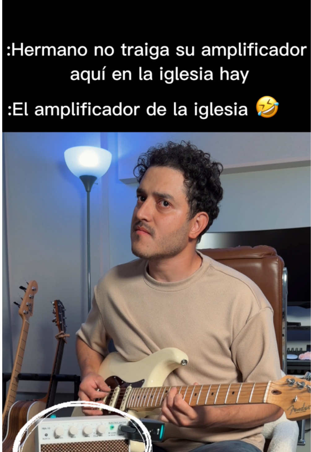:Hermano no traiga amplificador aquí en la iglesia hay                                                   :El amplificador de la iglesia 🤣🤣🤣🤣🤣🤣 #humor #comediacristiana #iglesia 