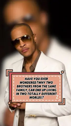 Have you ever wondered?why two brothers fromthe same famil,can end upliving in two totallydifferent worlds?#celebrity #foryoupage 