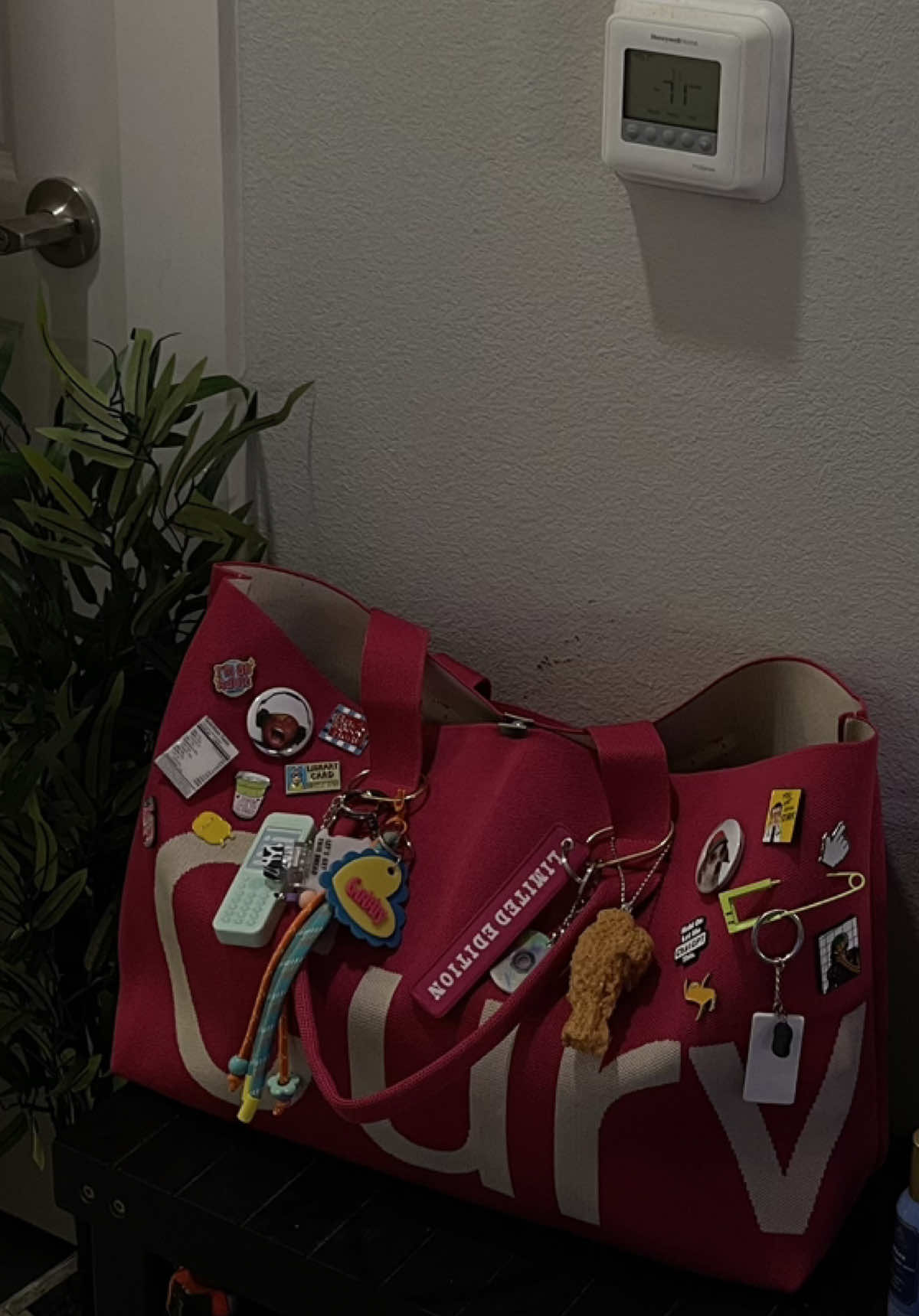 This was fun .. let’s add some charms to my tote ! 🍉🛵🤸🏿‍♂️💕 #fypシ #curvetotebag #totebag #imjustagirl #trending 