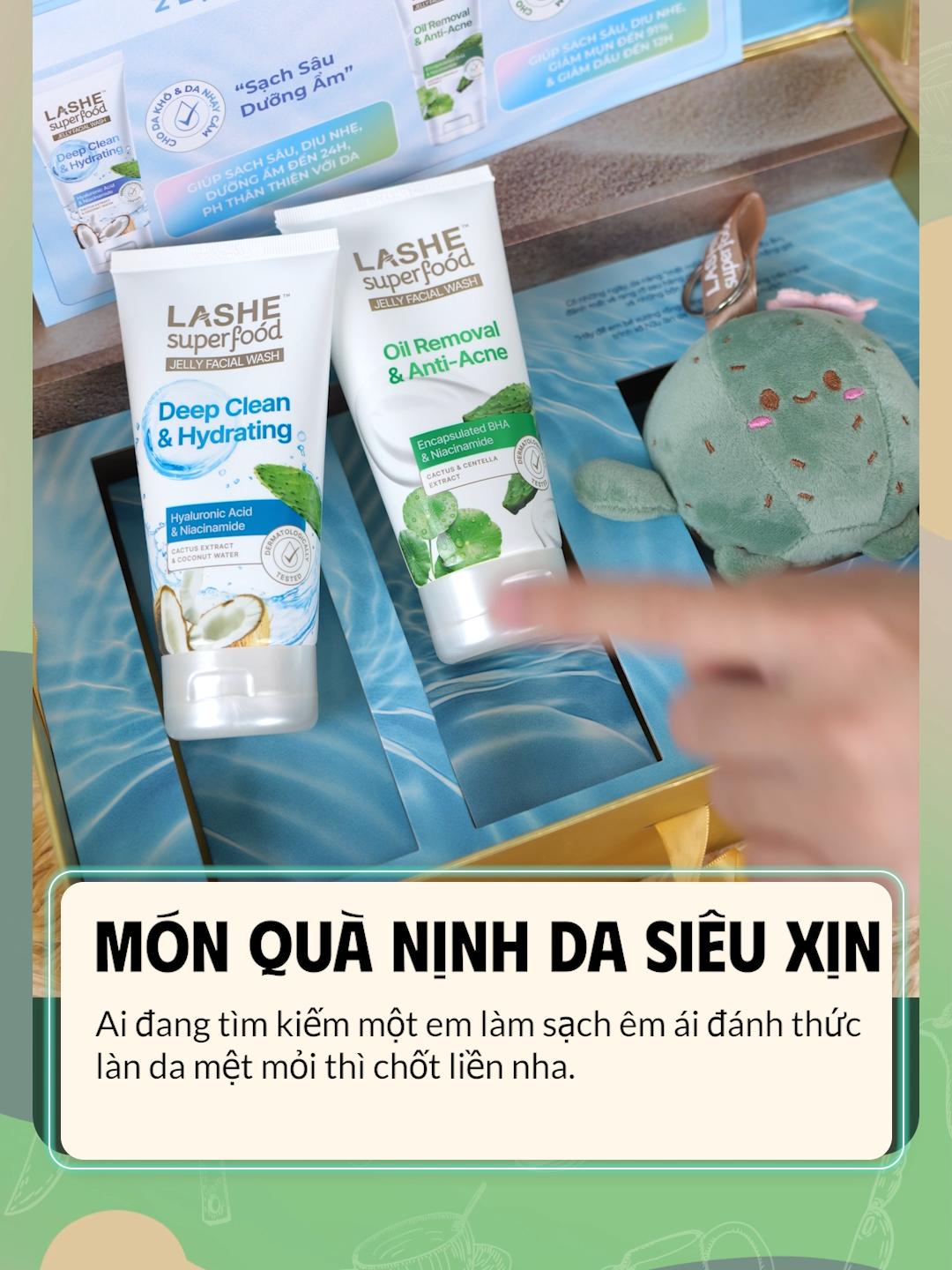 Siêu siêu nịn da luôn nha #xuhuong #viral #vzone #suaruamat #lashe