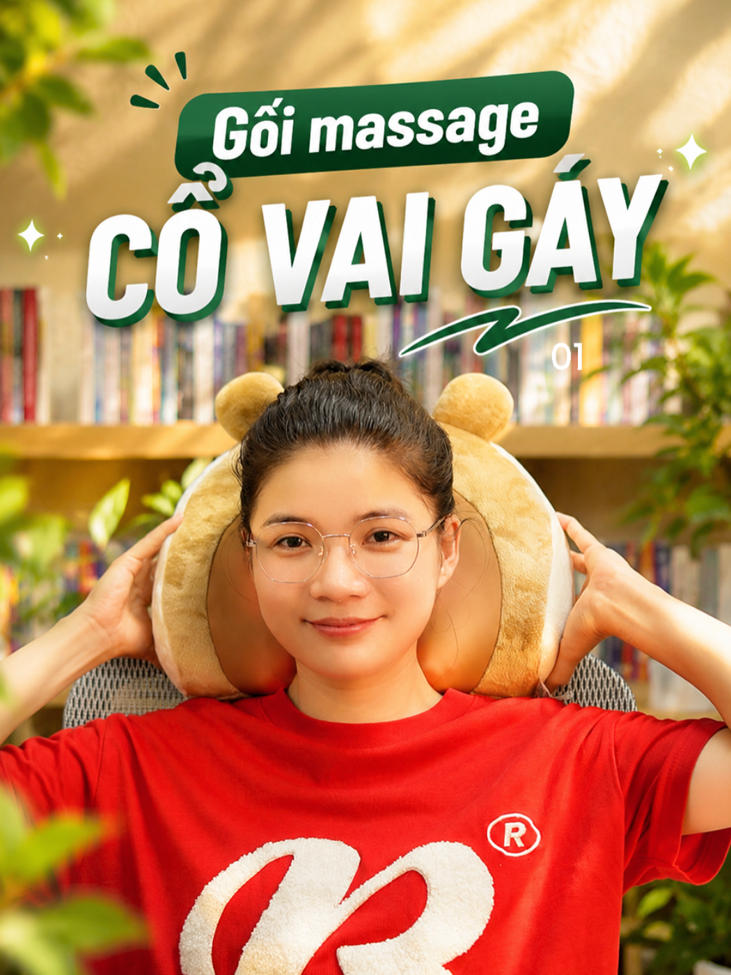 Bạn thân cho những người làm văn phòng ngồi 8,9 tiếng đau cổ vai gáy như tui đây ^^ #maymassage #daucovaigay #maymassagecovaigay #breo