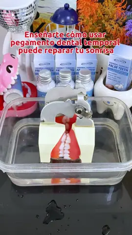 Enseñarte cómo usar pegamento dental temporal puede reparar tu sonrisa #Teeth #Dentures #tooth #filling #toothpaste 