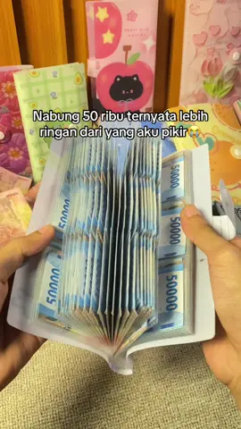 Gak harus kaya dulu buat mulai nabung🫰🏻😍 #menabungchallenge #dompetnabung #albumsaving #gajiansale 