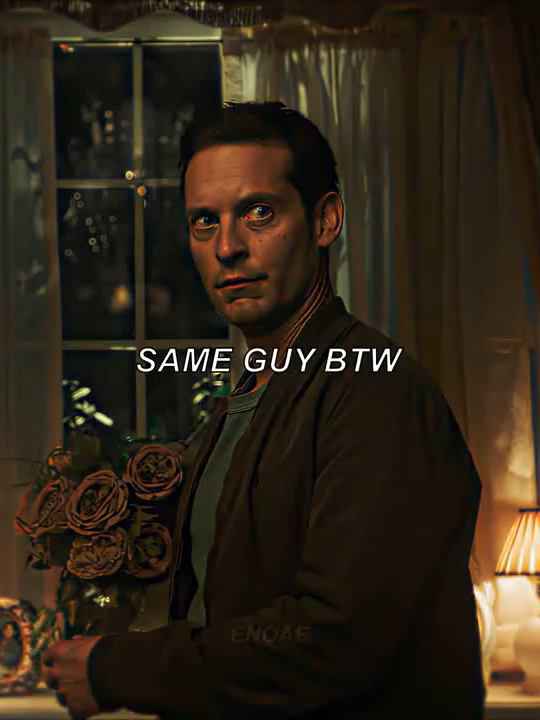 Tobey was mogging || #spiderman #peterparker #tobeymaguire #edit #fyp