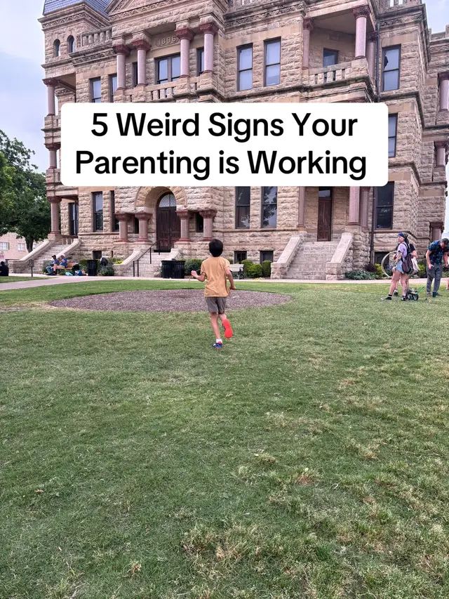 Sometimes the things that frustrate you the most about parenting may actually be a good sign!  #parentsoftiktok #momlife #parentingtips #momtok #momtok 