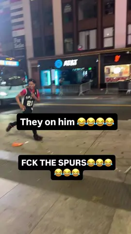 Don’t come to NYC Jacking the spurs 😂😂‼️@Abtootact #nyc #knicks #fyp #trending #viral 