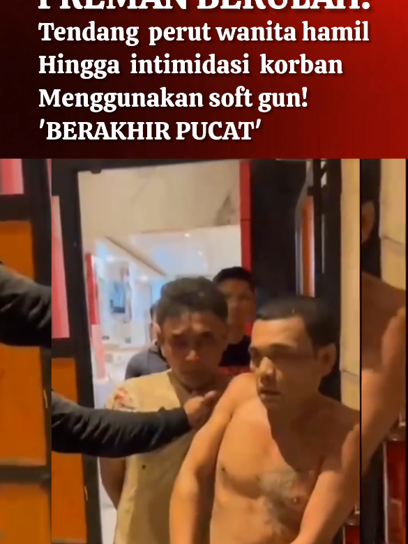 Insiden ini terjadi pada Rabu, 3 Juni 2026. Korban pasutri awalnya berhenti di dekat Terowongan Tembung karena takut melintas akibat adanya aksi tawuran antar kelompok remaja. Ketakutan korban melintas justru memicu amukan gerombolan preman setempat hingga melakukan pemukulan secara brutal, di mana sang istri sedang dalam kondisi hamil muda. Penangkapan dilakukan dengan cepat oleh Timsus Jaga Cegah Sigap (TimJCS) Satreskrim Polrestabes Medan. Saat ini kedua preman tersebut sudah dijebloskan ke sel tahanan untuk menjalani proses hukum lebih lanjut. #medan #fyp #viral 
