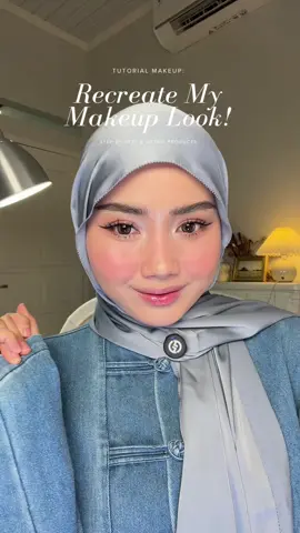 Recreate makeup look aku! Sama fav product aku di bulan iniiiiii, well besok angka kembar guys🌷🫰🏻
